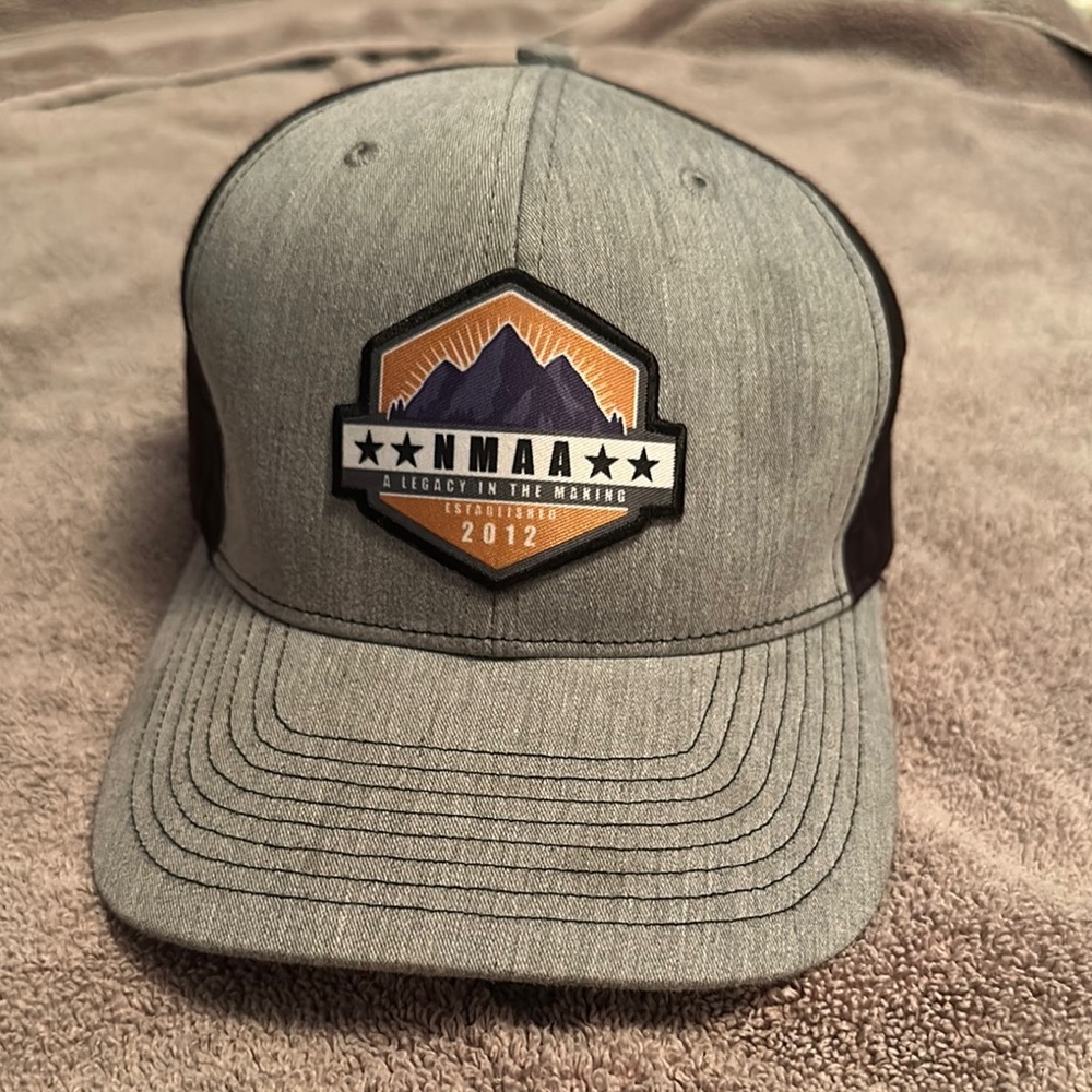 NMAA Gray and Black Men's Cap